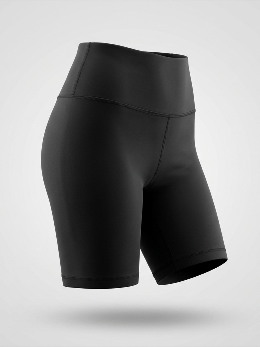 lululemon athletica Black High-Rise Bike Shorts size 6